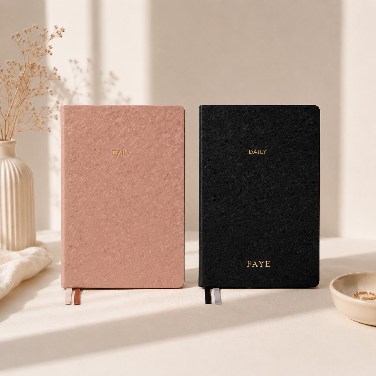 DAILY PLANNER, Minimal Daily Planner, Personalised Daily Planner, ADHD Planner, Productivity Planner, Student Planner, Undated Planner, Soft Cover Journal
