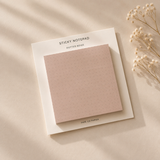 Dotted Beige Sticky Notepad