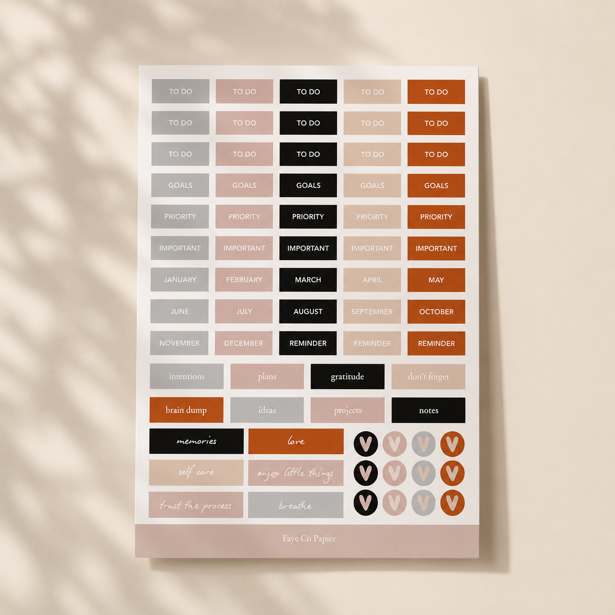 Word Journaling planner sticker featuring the word "Journaling" in elegant script, perfect for marking journal entries, memory keeping, reflection pages, planners, organisers, bullet journals, and scrapbooks.

