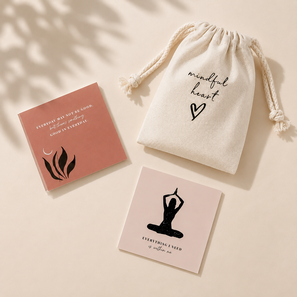 Mindfulness Affirmation Cards set