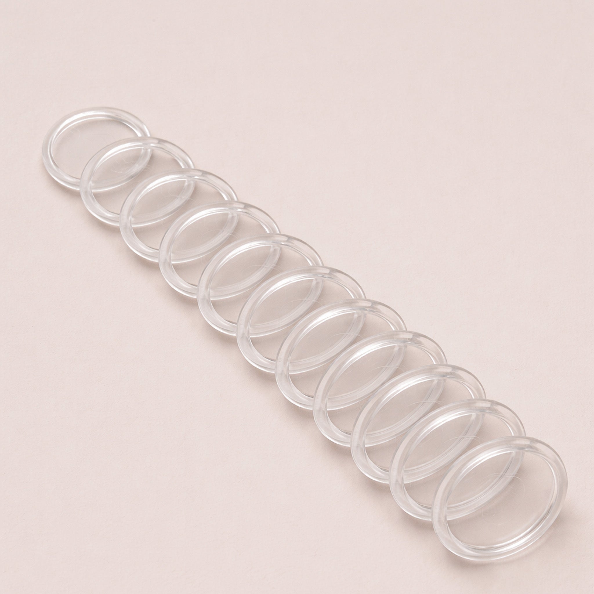 TRANSPARENT PLANNER DISCS | CLEAR
