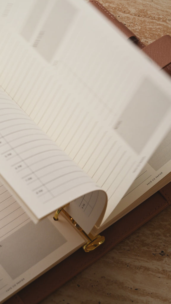 2027 Productivity Planner Insert A5 refills