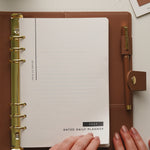 2027 Daily Planner Insert Refill A5 