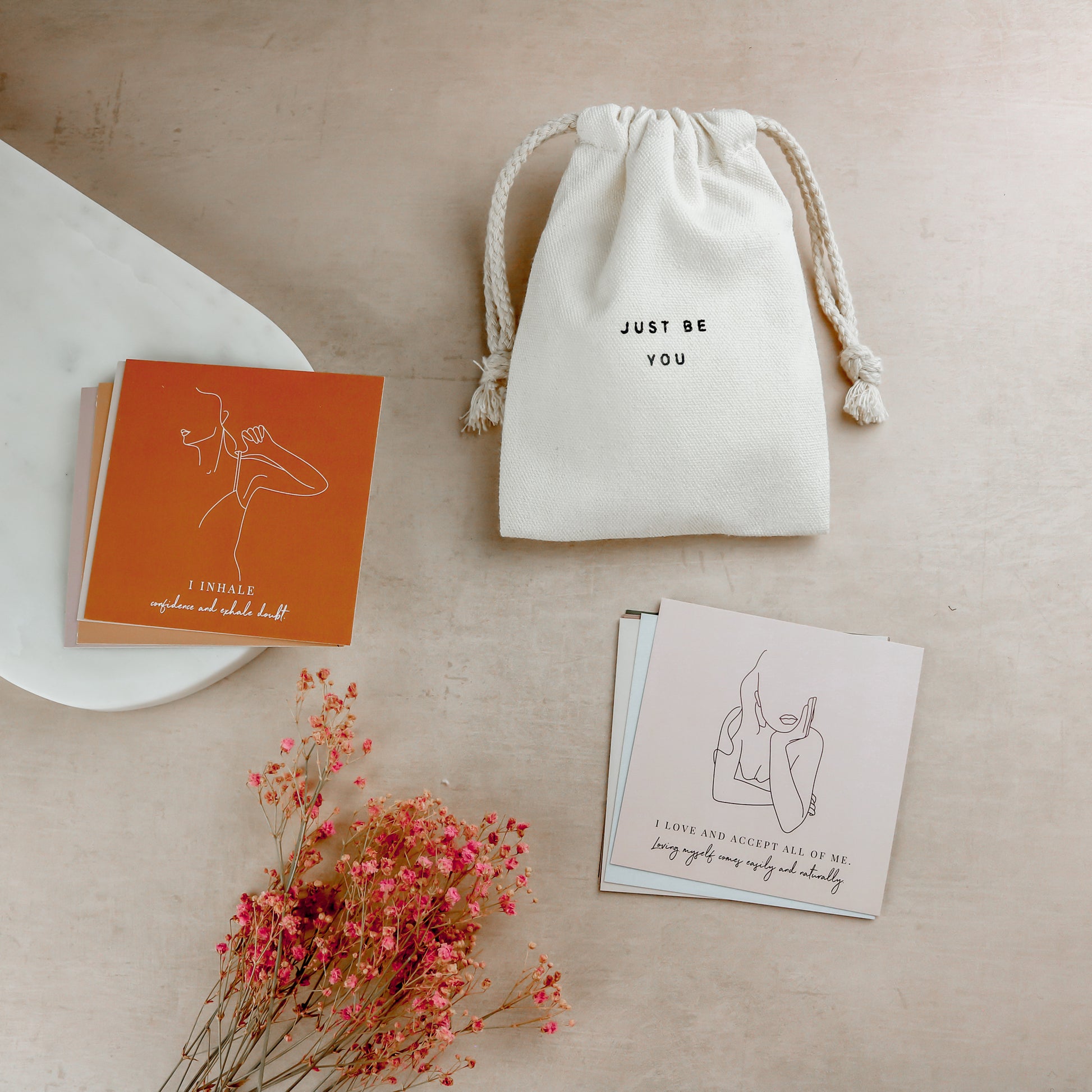 Women Self love Cards