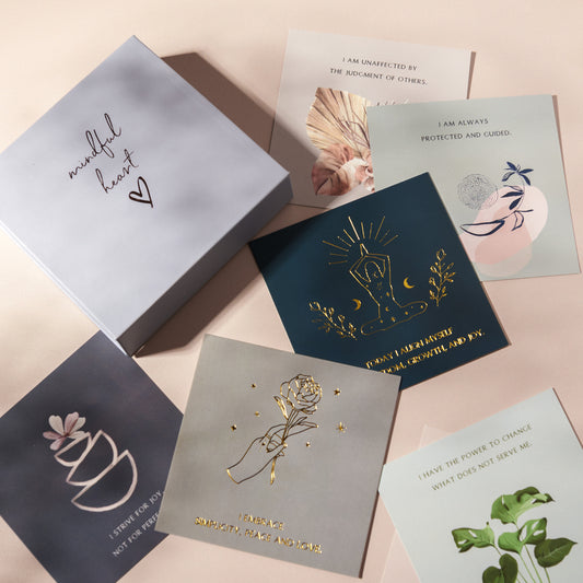 Mindfulness Affirmation Cards Gift Box