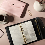 A6 Ring Binder Organiser - Stylish Wallet Binder